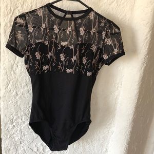 Mirella Cherry Blossom Leotard